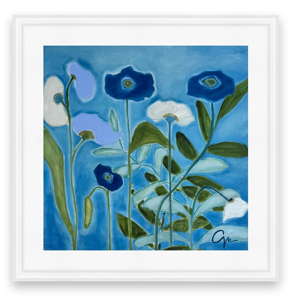 Garden Party | 25" h x 25" w | Framed - Liza Pruitt