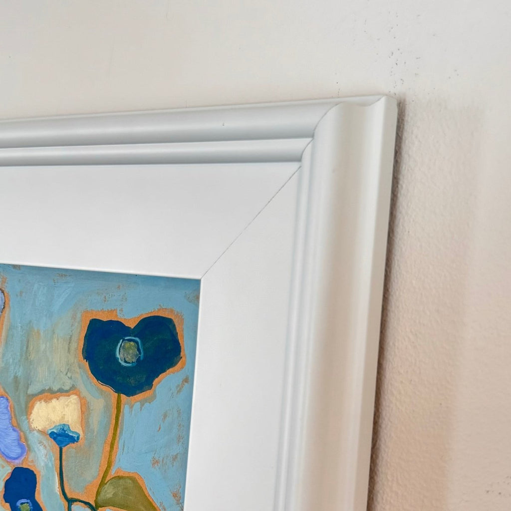 Garden Party No. 4 | 13" h x 13" w | Framed - Liza Pruitt