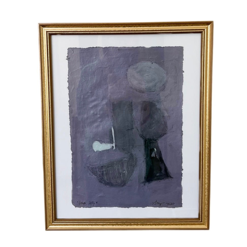 Grape Jelly | 14" h x 11" w | Framed - Liza Pruitt