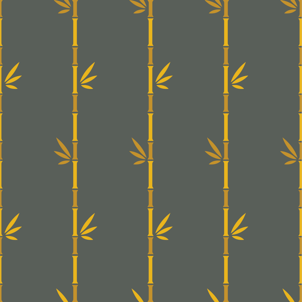 Green Bamboo Wallpaper - Liza Pruitt
