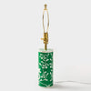 Green Floral Vines Table Lamp - Liza Pruitt
