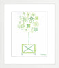 Green Topiary II | 10" h x 8" w | Unframed and Framed Options - Liza Pruitt