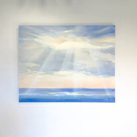 Heavenly Horizon | 48" h x 60" w - Liza Pruitt