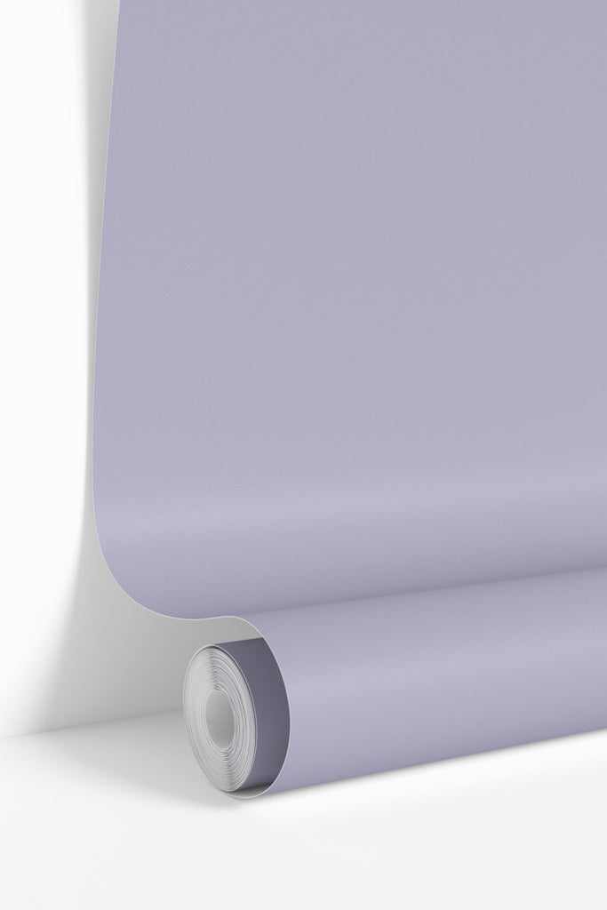 Lavender Solid Wallpaper - Liza Pruitt