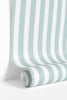 Light Green Stripes Wallpaper - Liza Pruitt