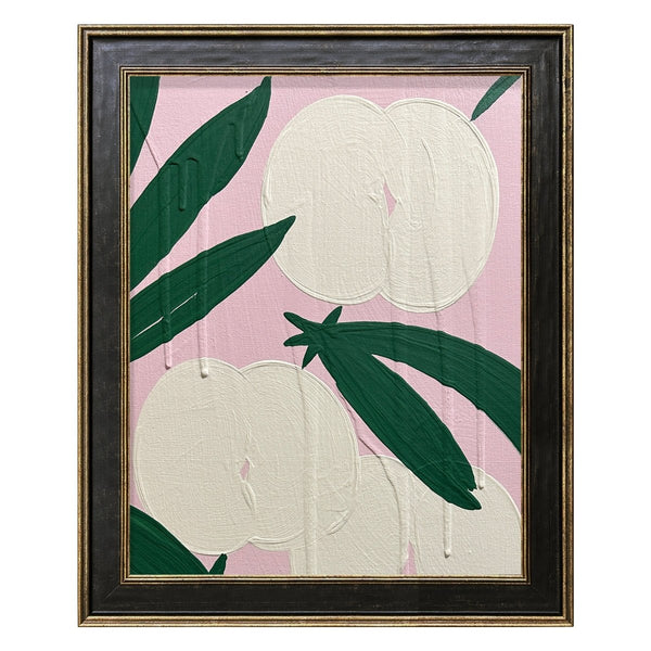 Light Pink Cream Royal Orchid | 16.5" h x 13.5" w | Framed - Liza Pruitt