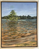 Loch Raven Island I | 21" h x 17" w | Framed - Liza Pruitt
