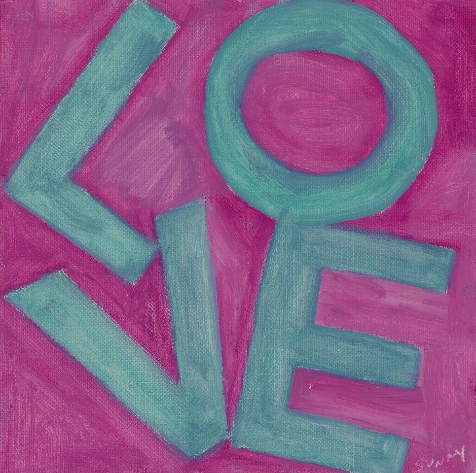 LOVE Square © Print (More Colors Available) - Liza Pruitt