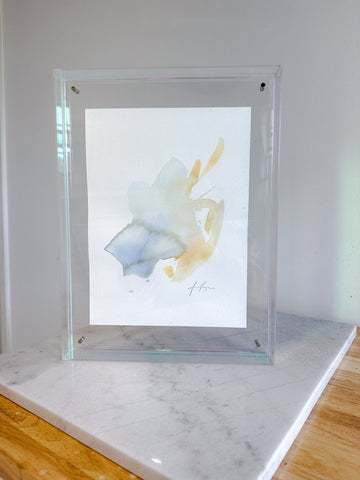 Luminous Sea Treasure No. 2 | 16" h x 12" w | Framed - Liza Pruitt