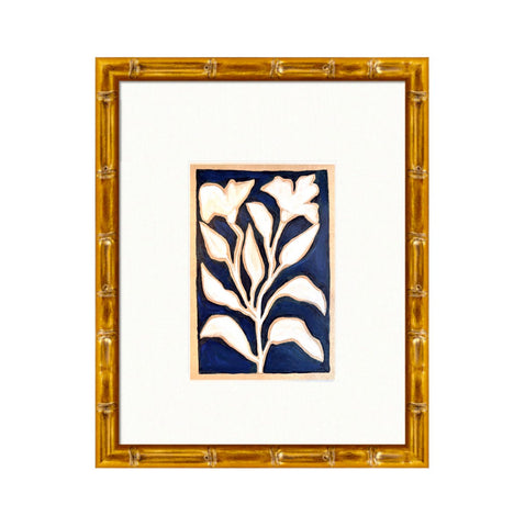 Midnight Flora No. 2 | 14" h x 11" w | Framed - Liza Pruitt