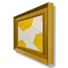 Mini Abstract Yellow Cream | 12.5" h x 15.5" w | Framed - Liza Pruitt