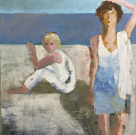 Now and Then | 40" h x 40" w - Liza Pruitt