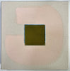 Olive/Pink With Blue Box | 10" h x 10" w - Liza Pruitt
