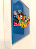 Outside the Box Cobalt | 13.5" x 13.5" | Framed - Liza Pruitt