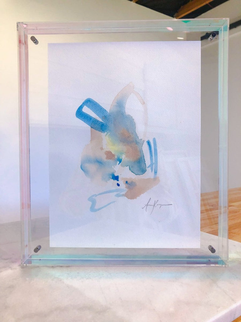 Painter’s Palette No. 14 | 14" h x 12" w | Framed - Liza Pruitt