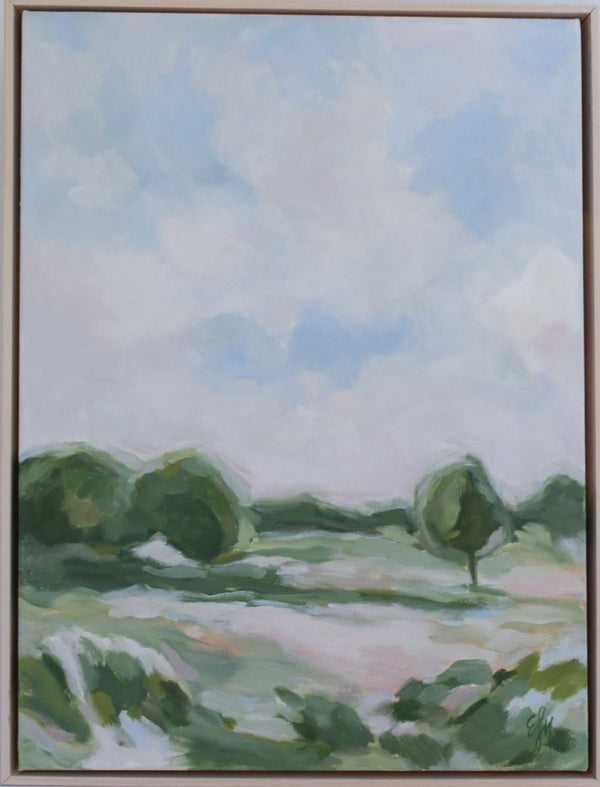 Pastel Fields II | 25" h x 19" w | Framed - Liza Pruitt