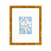 Periwinkle Flora 3 | 14" h x 11" w | Framed - Liza Pruitt