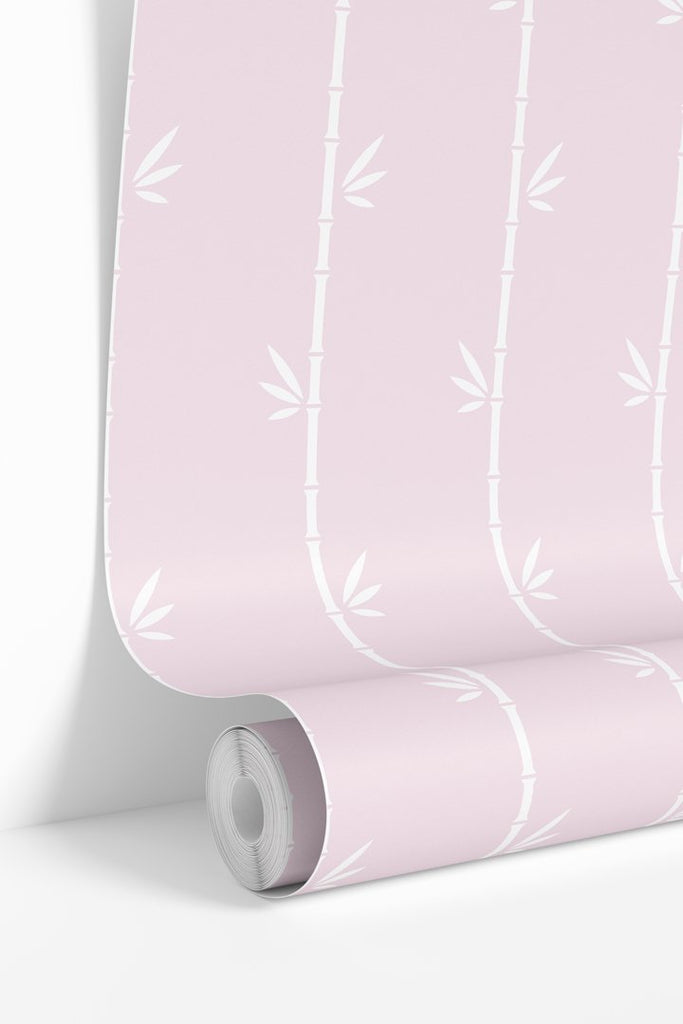 Pink Bamboo Wallpaper - Liza Pruitt