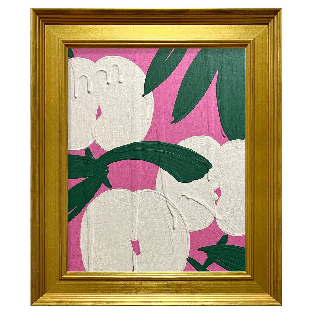 Pink Cream Royal Orchid | 17.75" h x 14.75" w | Framed - Liza Pruitt