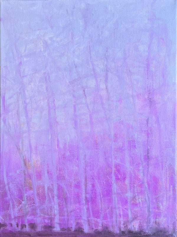 Purple Rain | 16" h x 12" w - Liza Pruitt