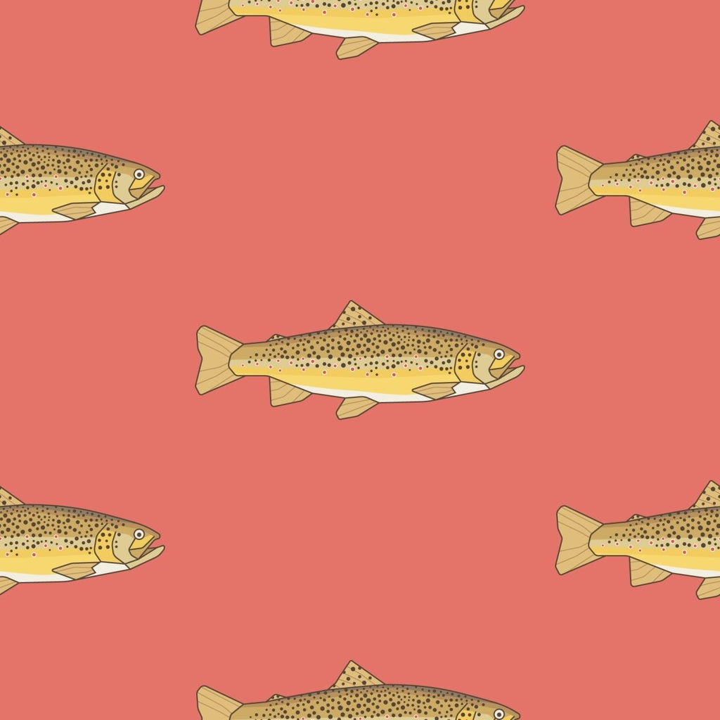 Salmon Trout Wallpaper - Liza Pruitt