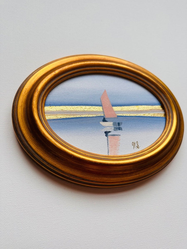 Set Sail | 7 1/2" h x 9 1/2" w | Framed - Liza Pruitt