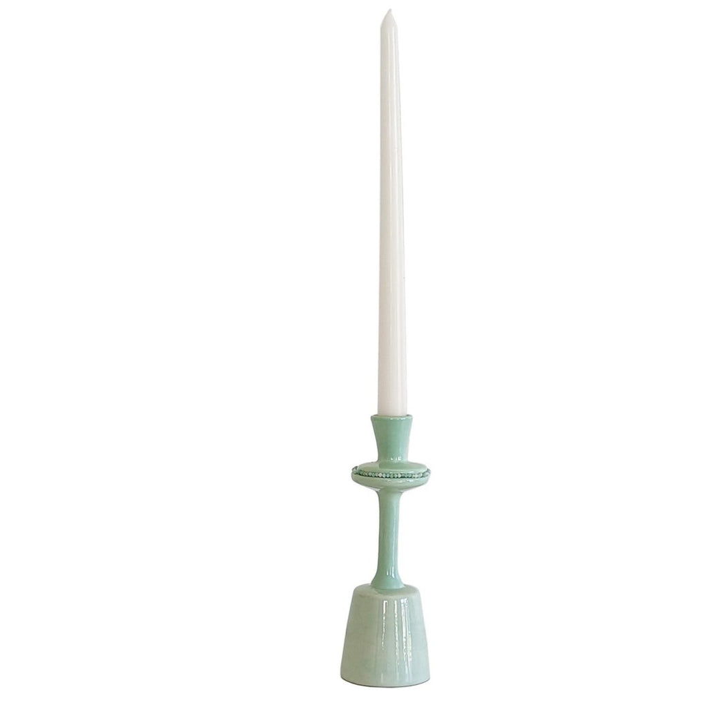 Single Candlestick Holder II | 8" Height x 2.75" Diameter - Liza Pruitt