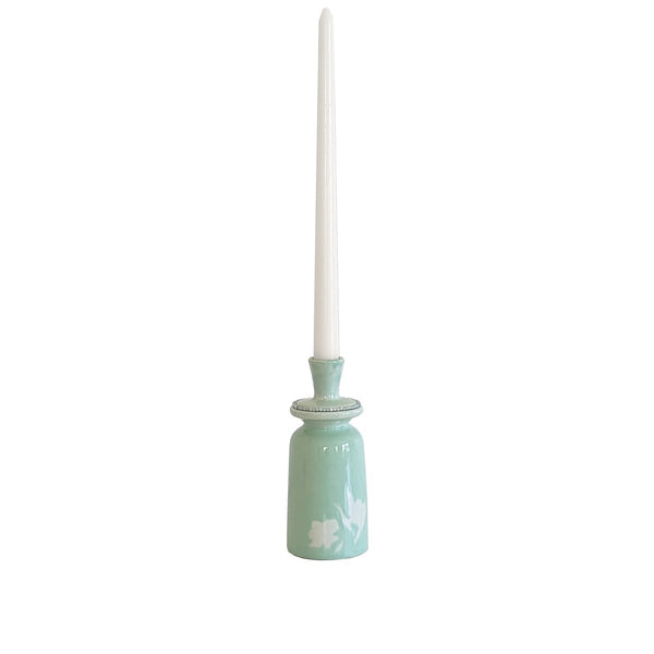 Single Candlestick Holder IV | 7" Height x 2.75" Diameter - Liza Pruitt
