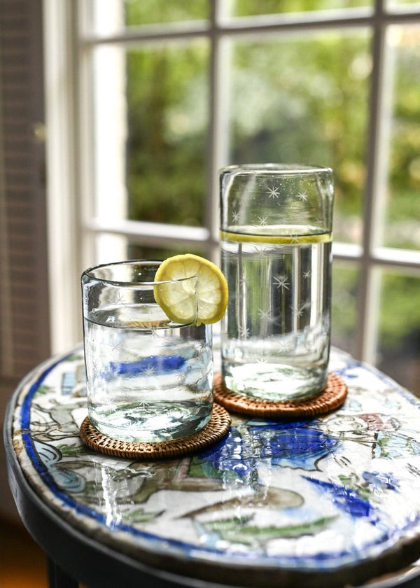 Starry Night Water Glass, Set of 4 - Liza Pruitt