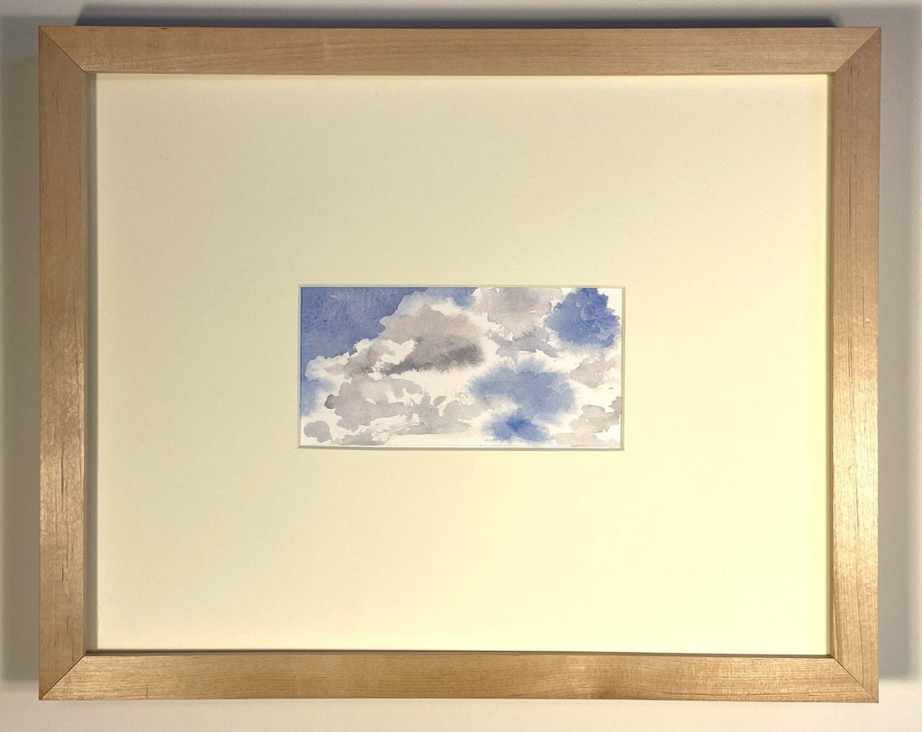 Summer Sky I | 12" h x 15" w | Framed - Liza Pruitt