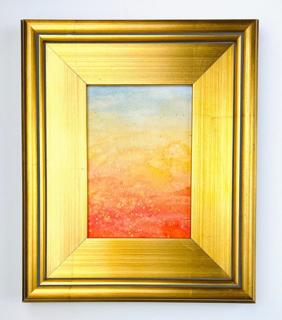 Summer Sunset | 10" h x 12" w | Framed - Liza Pruitt