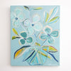 Swimming Floral Abstract | 20" h x 16" w - Liza Pruitt