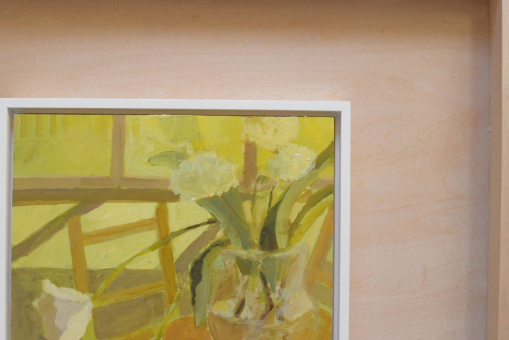 Tabletop Tulips | 11" h x 11" w | Framed - Liza Pruitt