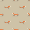 Tan Foxes Wallpaper - Liza Pruitt