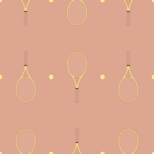 Tennis Pink Earth Wallpaper - Liza Pruitt
