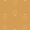 Tennis Rust Orange Wallpaper - Liza Pruitt