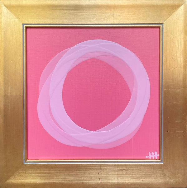 The Sum of Us - Pink | 13.5" h x 14.5" w | Framed - Liza Pruitt