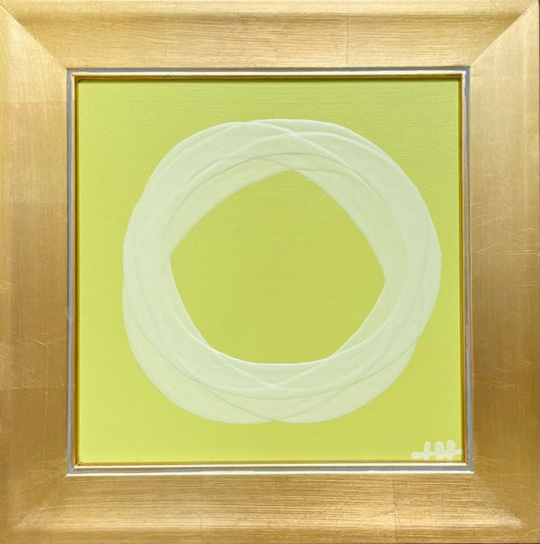 The Sum of Us - Yellow | 13.5" h x 14.5" w | Framed - Liza Pruitt