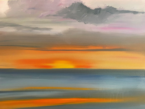 Two and a Half Minutes | 30" h x 40" w - Liza Pruitt