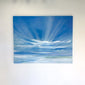 Uplifting Sun | 48" h x 60" w - Liza Pruitt