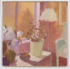 Violet Vase | 11" h x 11" w | Framed - Liza Pruitt