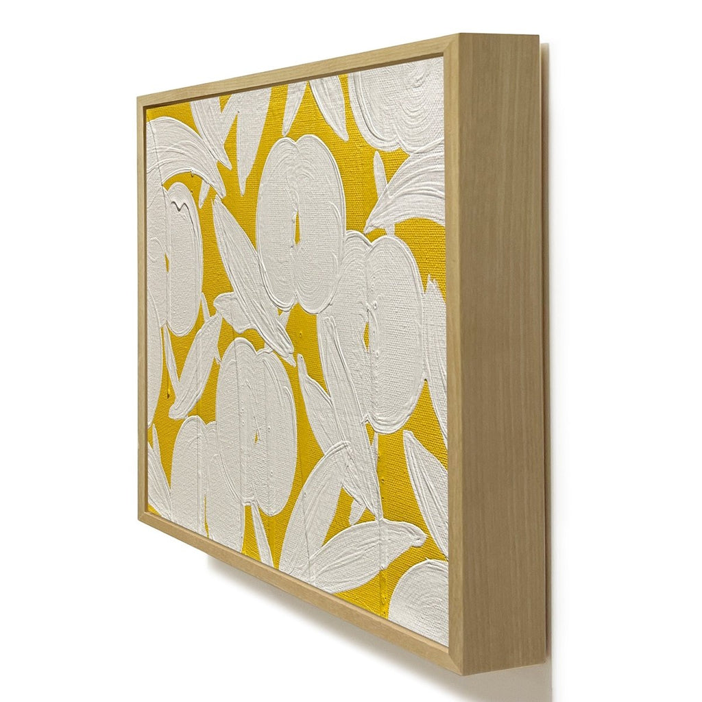 Yellow Cream Orchid | 10" h x 13" w | Framed - Liza Pruitt