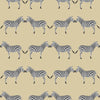 Zebras Sand Wallpaper - Liza Pruitt